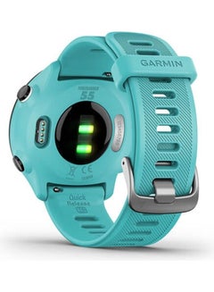 GARMIN Forerunner 55 - 20MM - Up To 14 Days Battery Life - 1.04"inch Sunlight-Visible Display, Scratch Resistant, Chemically Strengthened Glass, Heart Rate Monitor, All Day Stress Monitor, Advanced GPS and Running Features, Built-in GNSS and Sports App, iOS and Android Compatible Tiffany  - Image 4