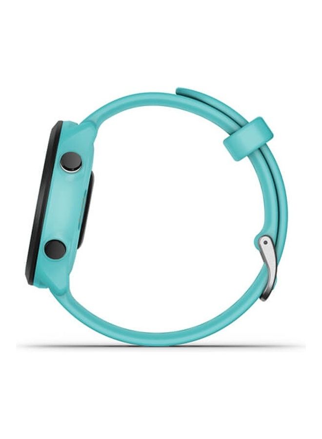GARMIN - Forerunner 55 - 20MM - Up To 14 Days Battery Life - 1.04"inch Sunlight-Visible Display, Scratch Resistant, Chemically Strengthened Glass, Heart Rate Monitor, All Day Stress Monitor, Advanced GPS and Running Features, Built-in GNSS and Sports App, iOS and Android Compatible Tiffany - Image 1