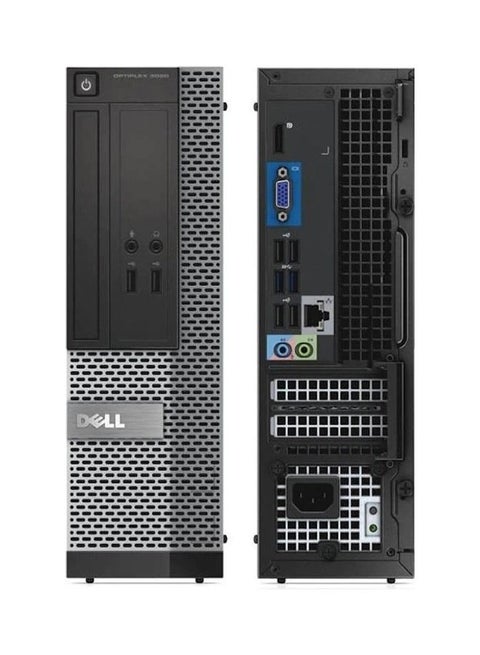 Optilex 3020 SFF Core I5 4Th Generation 8GB Ram 256GB SSD Windows 10 Pro Black
