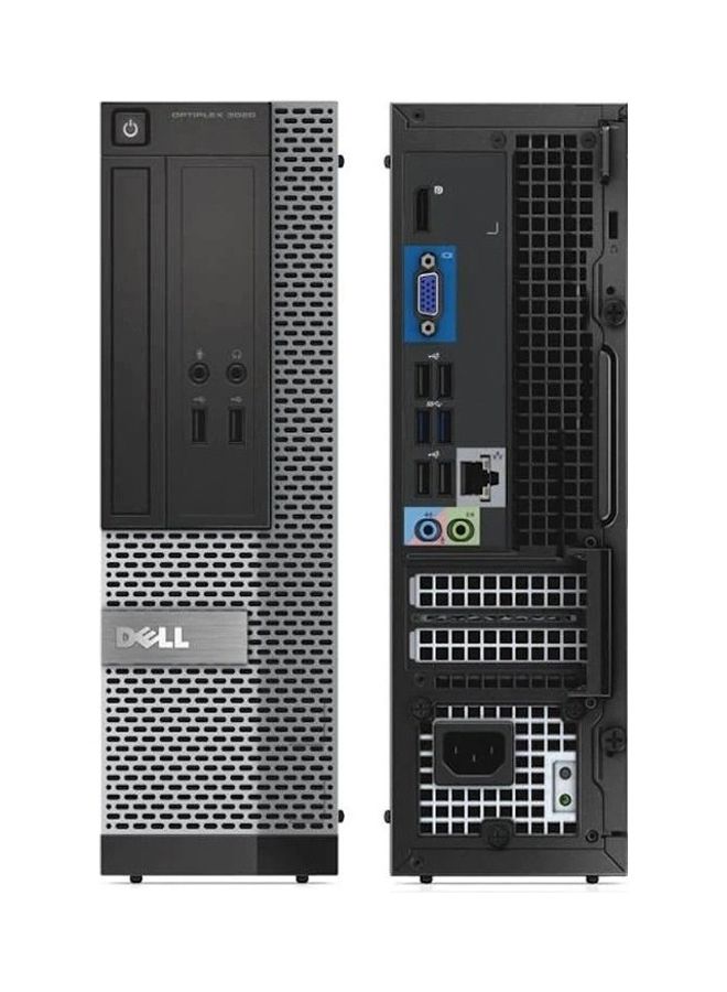 ديل كمبيوتر مجدد - كمبيوتر مكتبي أوبتيبليكس 3020 بمعالج كور i5 4570 من الجيل الرابع، وذاكرة رام 8 جيجابايت، ومحرك أقراص SSD‏ 256 جيجابايت ، ونظام تشغيل ويندور 10 أسود  - Image 1