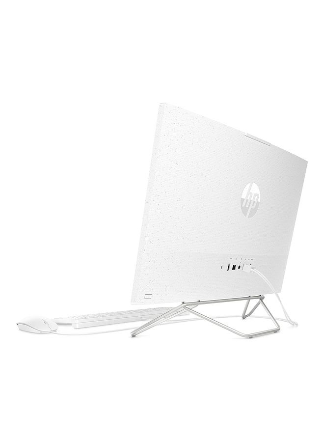 إتش بي - All-in-One 24-cb1012ne Desktop With 23.8-Inch Display, Core i7 Processor/16GB RAM/256GB SSD + 1TB HDD/2GB NVIDIA GeForce MX450 Graphics/Windows 11 English/Arabic White - Image 1