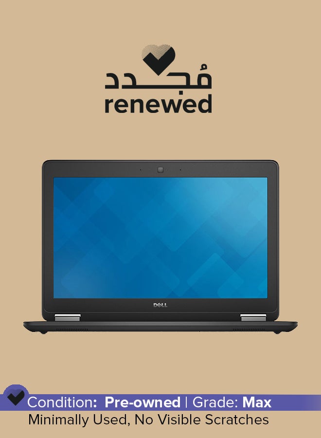 DELL Renewed - Latitude 7250 Laptop With 12.5-Inch Display, Intel Core i5 Processor/5th Gen/8GB RAM/256GB SSD/Intel HD Graphics 5500 English/Arabic Black - Image 1