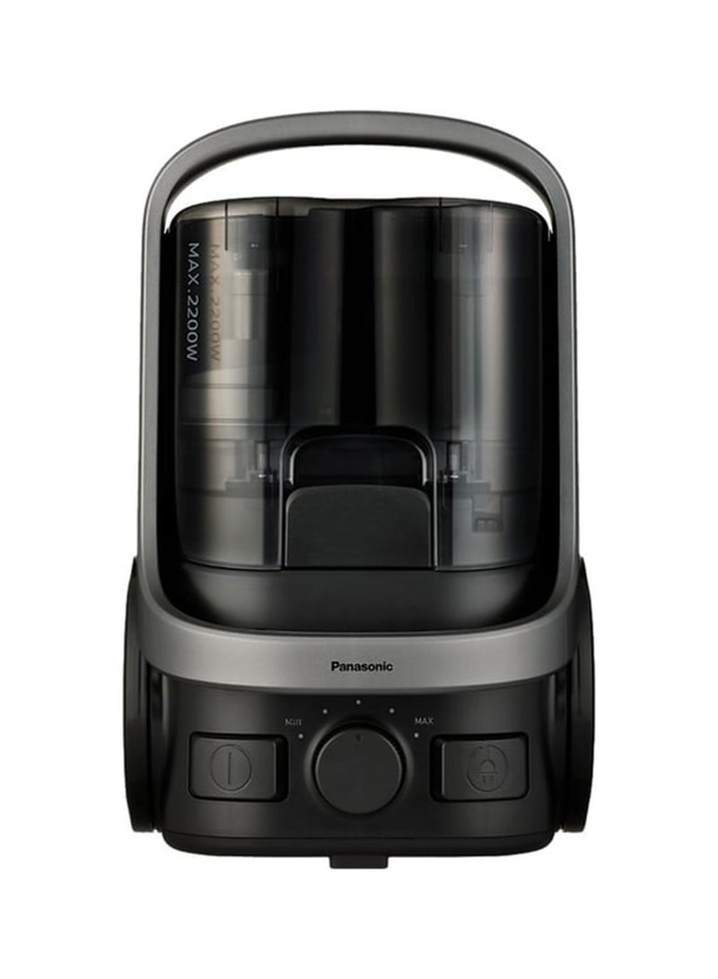 Panasonic Bagless Canister Vacuum Cleaner 2.2 L 2200 W MC-CL609HE47 Metal grey  - Image 2
