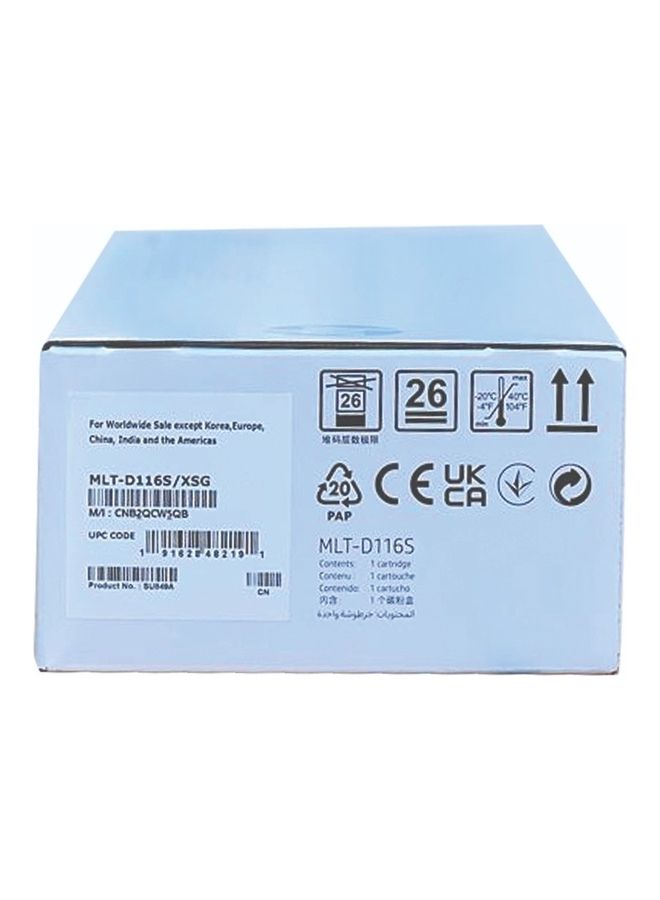 Samsung - Pack Of 1 MLT-D116S Toner Cartridge Black - Image 1