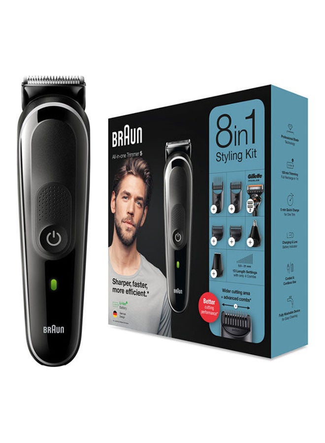 براون MGK5360 ماكينة تشذيب الشعر الكل في واحد فضي/أبيض - Image 2