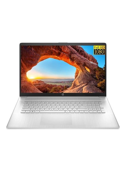 Laptop With 17.3-Inch Display, Core i5-1135G7/32GB RAM/1TB SSD/Intel Iris Xe Graphics/Windows 11 Home +HDMI Cable English/Arabic Silver