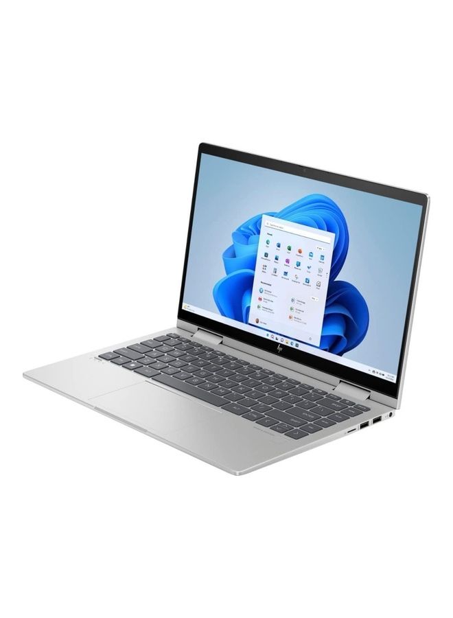 HP - Envy X360 14-Es0033dx 2 In 1 (Upgraded Version) Laptop With 14-Inch FHD Display, Core i7-1355U Processor/16GB RAM/1TB SSD/Intel Iris Xe Graphics/Windows 11 English Natural Silver - Image 1