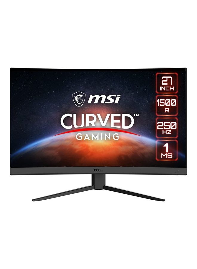 إم اس أي - شاشة ألعاب منحنية MSI G27C4X 27 ، معدل تحديث 250 هرتز ، زمن استجابة 1 مللي ثانية ، لوحة 16: 9 VA ، AMD FreeSync ، 1.07 مليار لون ، HDR جاهز ، 2x HDMI | 1x DisplayPort ، أسود | G27C4X أبيض - Image 1