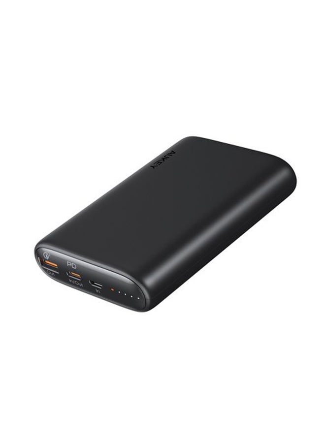 Aukey - 15000 mAh 15000mAh Power Bank With 20W PD Black - Image 1