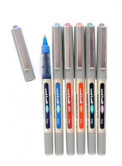 Uniball 6-Piece Liquid Ink Pen Set Multicolour  - Image 2