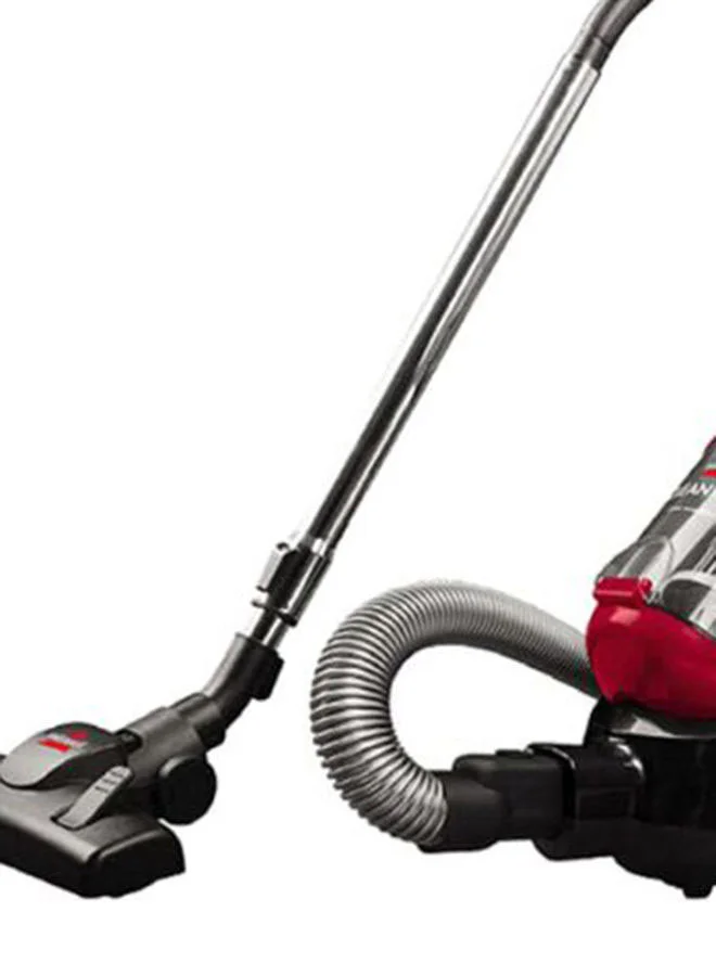 Bissell Canister CleanView Multicyclonic Vacuum Cleaner: Versatile Cleaning for Carpets and Hard Floors, Interchangeable Onboard Tools, Advanced Cyclone Technology, Multi-Level Filtration - Ideal for Carpets and Hard Floors 2.2 ml 2000 W 1994K Red/Grey/Black