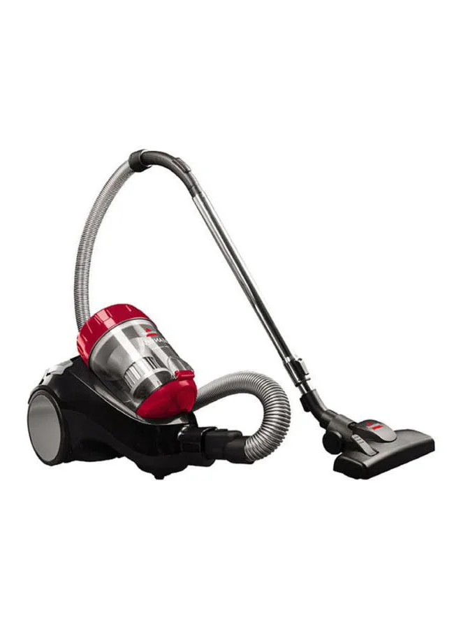 Bissell Canister CleanView Multicyclonic Vacuum Cleaner: Versatile Cleaning for Carpets and Hard Floors, Interchangeable Onboard Tools, Advanced Cyclone Technology, Multi-Level Filtration - Ideal for Carpets and Hard Floors 2.2 ml 2000 W 1994K Red/Grey/Black