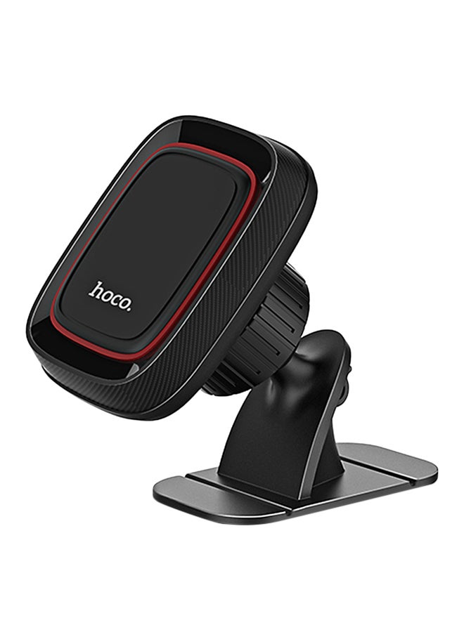 Hoco - CA24 Magnetic Car Mobile Phone Holder Mount Black/Red - Image 1