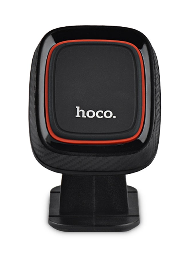 Hoco - CA24 Magnetic Car Mobile Phone Holder Mount Black/Red - Image 1
