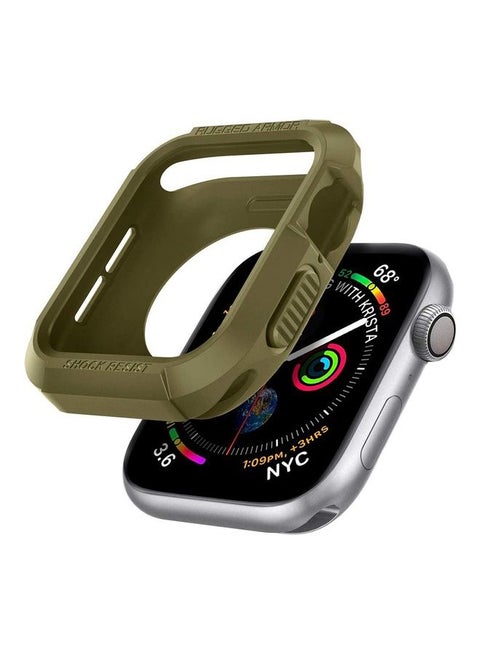 Rugged Armor Apple Watch Series 8/7 (41mm) and Series 6/SE/5/4 (40mm) Case Cover Olive Green