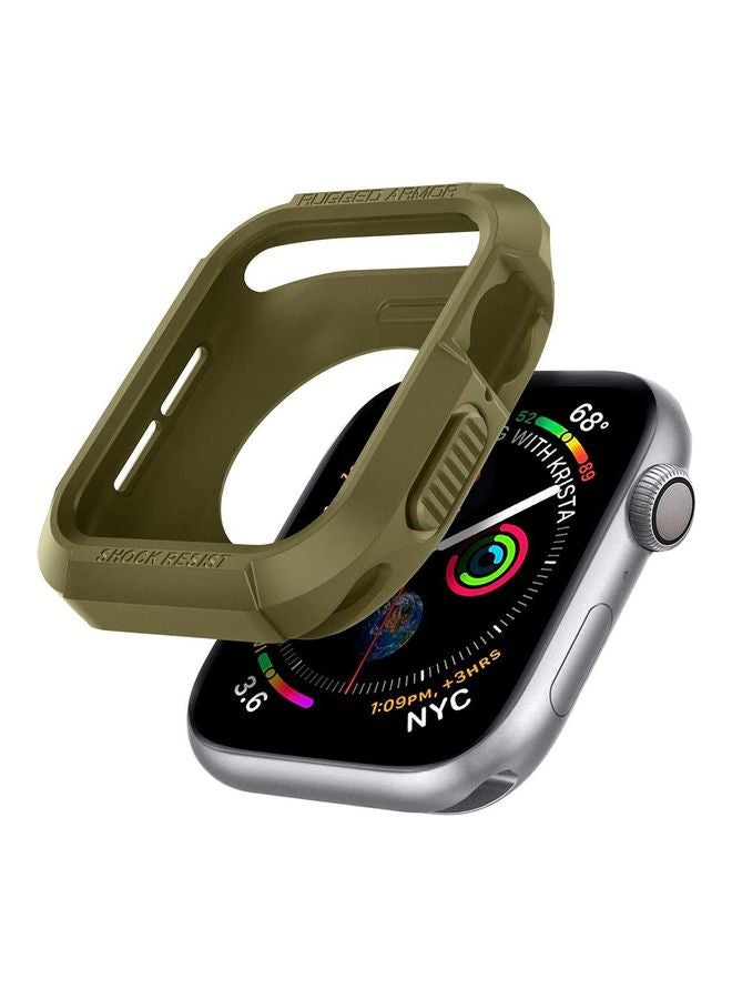 Spigen Rugged Armor Apple Watch Series 8/7 (41mm) and Series 6/SE/5/4 (40mm) Case Cover Olive Green  - Image 1