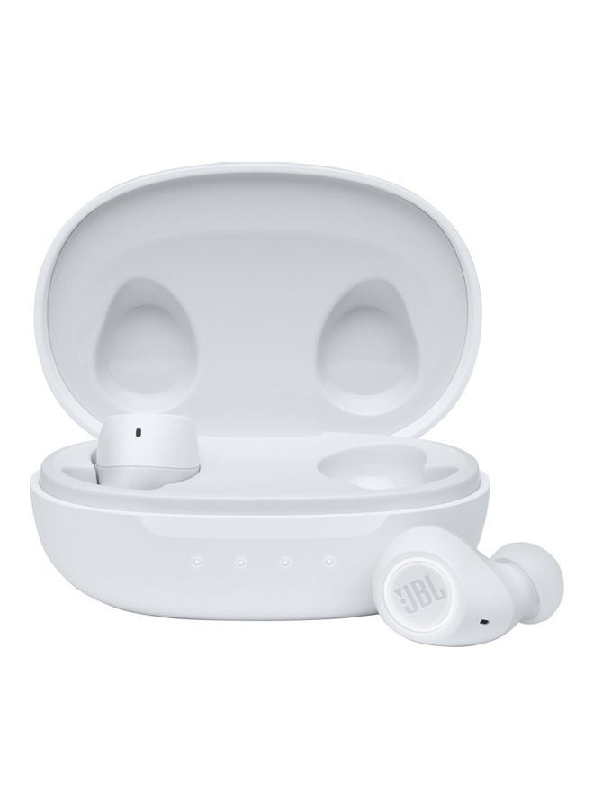 JBL - Live Free Nc True Wireless Noise Canceling In-Ear Headphones - Anc + Ambient Aware - Dual Connect - 21H Battery white - Image 1