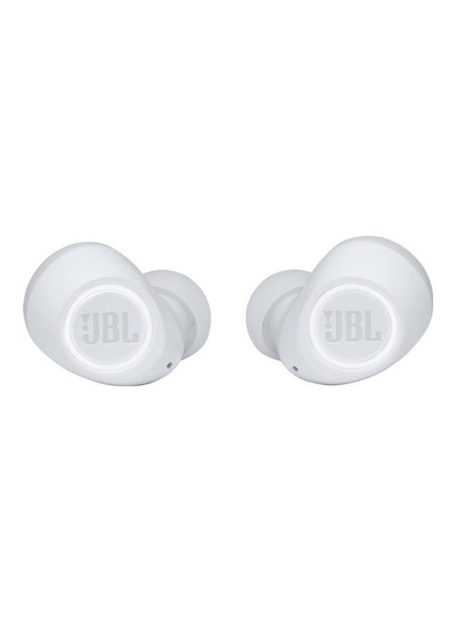 JBL - Live Free Nc True Wireless Noise Canceling In-Ear Headphones - Anc + Ambient Aware - Dual Connect - 21H Battery white - Image 1