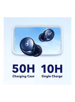 Soundcore Anker Space A40 Auto Adjustable Active Noise Cancelling Wireless Earbuds Bk Blue  - Image 2