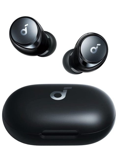 Anker Space A40 Auto Adjustable Active Noise Cancelling Wireless Earbuds Black