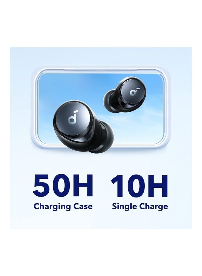 Soundcore Anker Space A40 Auto Adjustable Active Noise Cancelling Wireless Earbuds Black  - Image 2