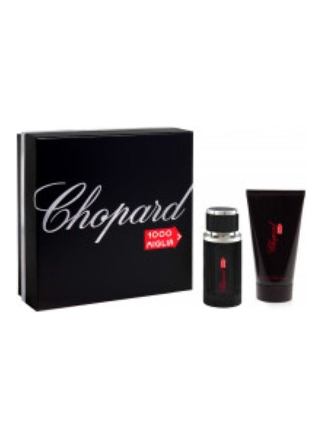Chopard - 1000 Miglia Eau De Toilette 80 + Shower Gel 150ml - Image 1