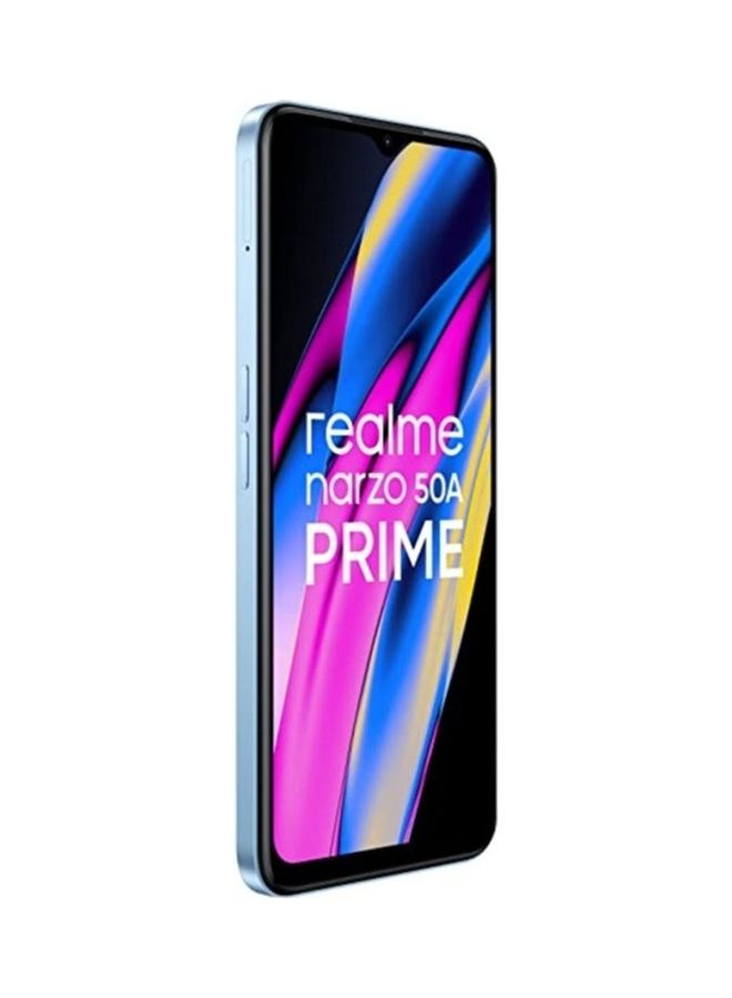 realme - Narzo 50A Prime Dual SIM 4GB RAM 128GB Blue 4G - International Version - Image 1