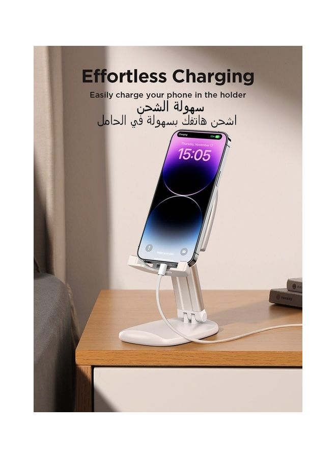 جوي روم حامل هاتف سطح المكتب قابل للتعديل حامل هاتف قابل للطي - Image 4