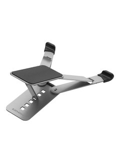 PROMATE Laptop Stand Ergonomic Aluminum With Multi-Level Anti-Slip Pads Grey  - Image 1