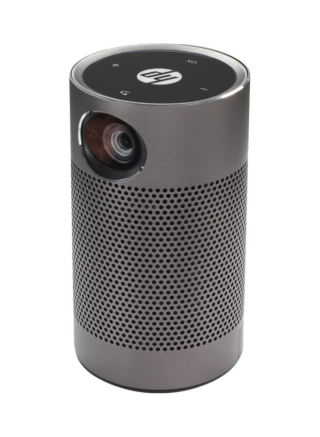 HP - Mp250 Wvga 854 x 480P 250 Lumens Auto Focus Keystone Correction Up To 80 Inch Con Rat 1000:1 6W Spk Bt Wifi Android 8.1 Wireless Projection MP250 Space Grey - Image 1