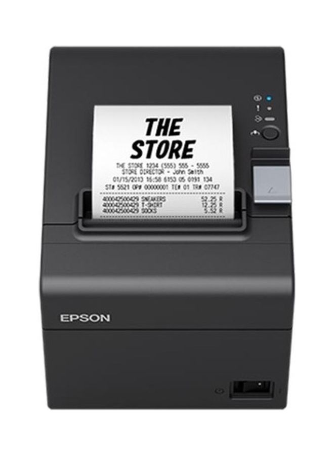 إبسون - طابعة فواتيرحرارية من ابسون TM-T20III-011 تعمل بمنفذ يو اس بي أسود - Image 1