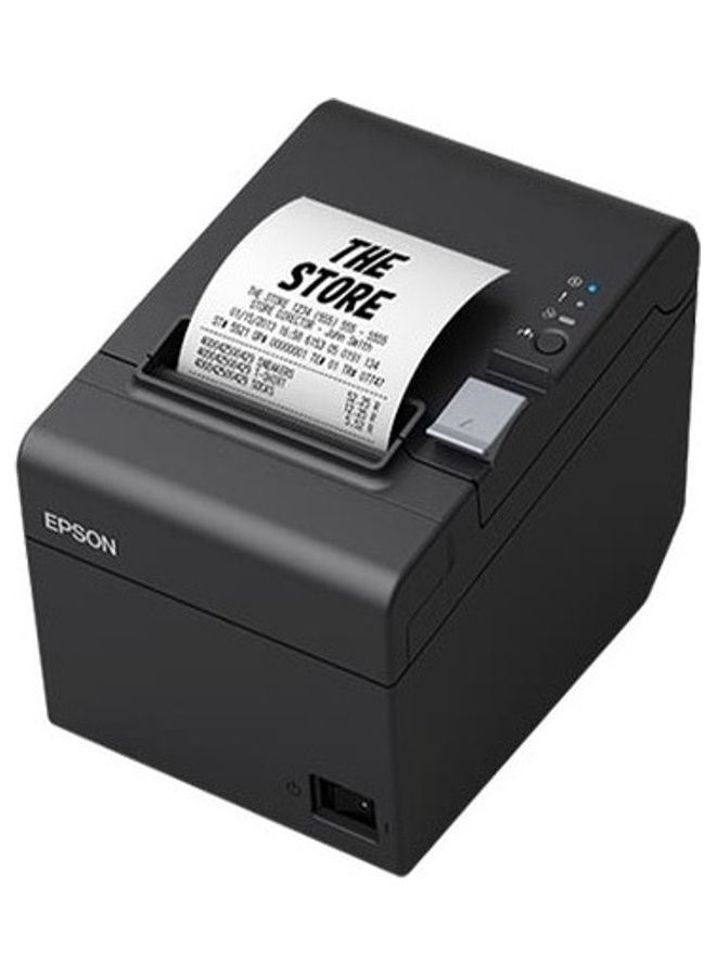 إبسون - طابعة فواتيرحرارية من ابسون TM-T20III-011 تعمل بمنفذ يو اس بي أسود - Image 1