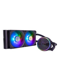 COOLER MASTER Master Liquid PL240 Flux CPU Cooler Black  - Image 1