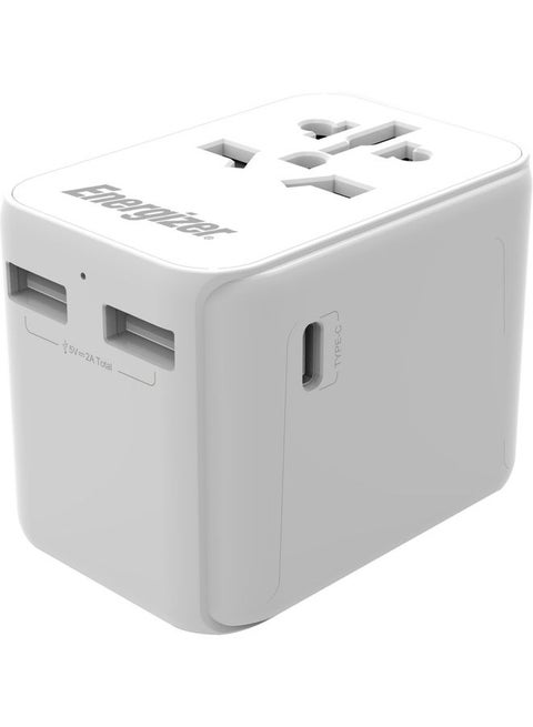 International Travel Adapter White