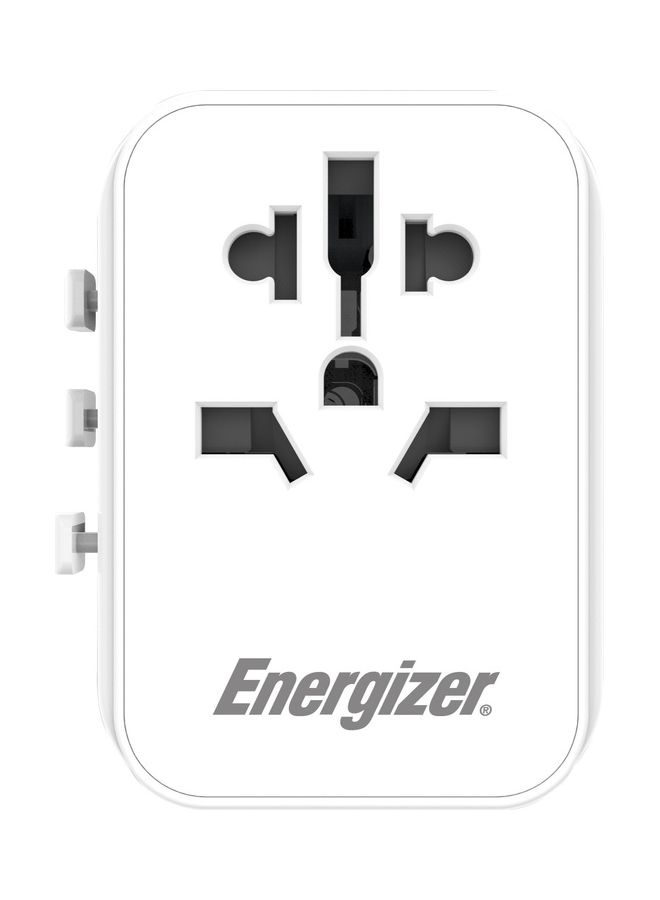 International Travel Adapter White