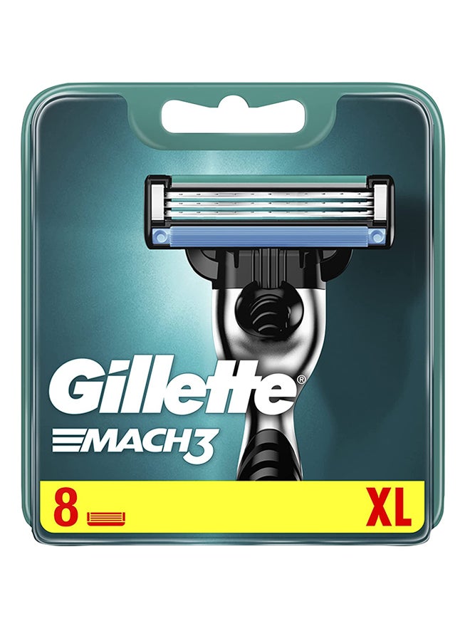 Gillette - Mach3 Razor Blades 8 Count - Image 1