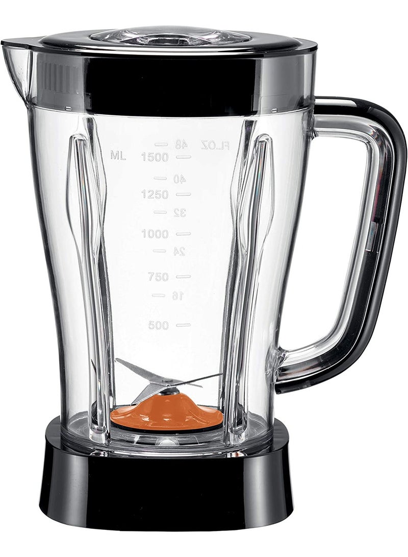 KENWOOD - Blender/Smoothie Maker 1.5L With Multi Mill (Grinder/Chopper), Ice Crush Function 2 L 500 W BLP15.150BK Black - Image 1