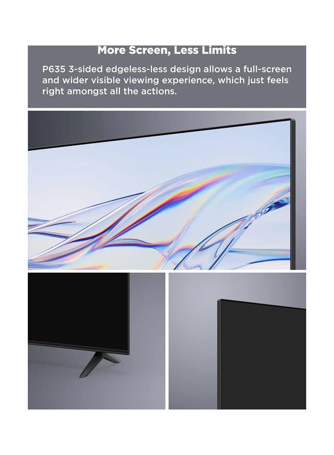 TCL - 55-Inch 4K UHD Smart TV/Google TV With Built-In Chrome Cast & Google Assistance 55P635 Black - Image 1