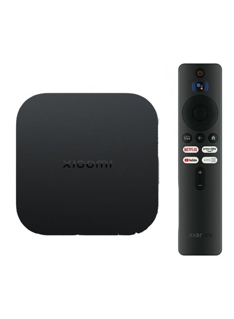 Mi Box S (2nd Gen) 2023 with 4K Ultra HD Streaming Media Player |Dual Band Connectivity |Google TV And Google Assistant & Remote Supported Black