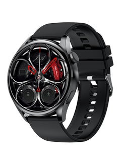 Nexus Series 8 R 1.29" Round-face Smartwatch with Sports mode, 24H Fitness & Heart rate monitor, 10 days Battery Life and IPX4 Water Resistant Design compatible with iPhone and Android phones Black
