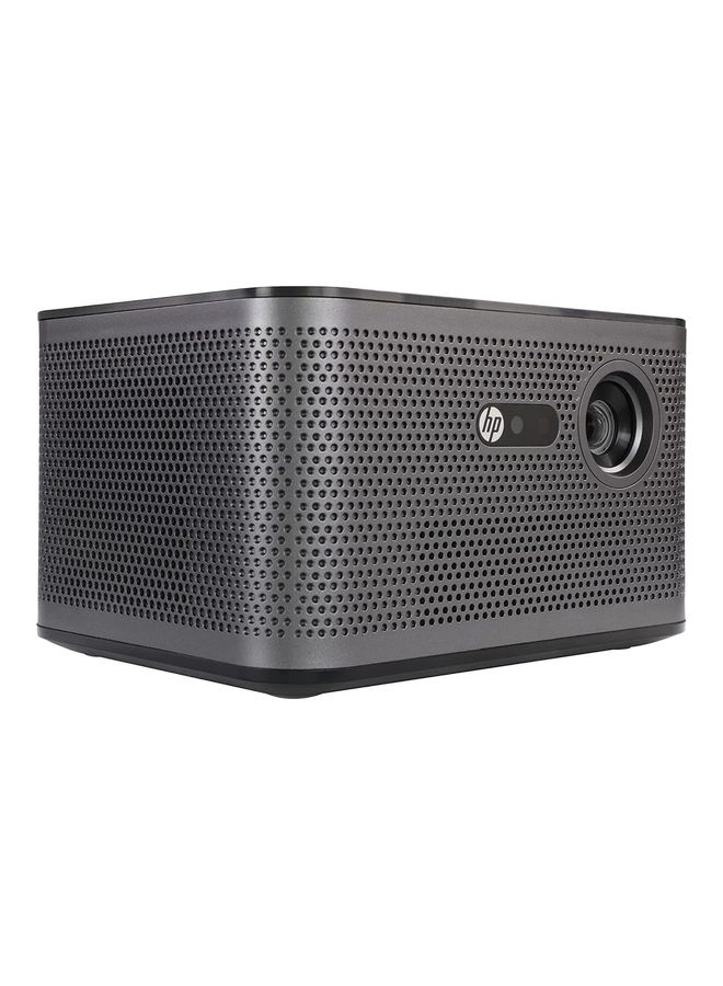 HP - Fhd Lumens Auto Focus Ti Dlp Led Wireless Projection 10W Spk Bt Up To 100 Inch Display Con Rat 1500:1 Keystone Correction MP2000 PRO Space Grey - Image 1