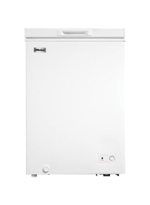 Single 100L Door Freezer Mechanical Control, Temperature Control, Fast Freezing, Inner Light, Aluminum Interior, Lock & Key, R600A Refrigerant 100 L 408 kW NCF150 White