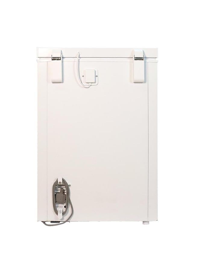 Single 100L Door Freezer Mechanical Control, Temperature Control, Fast Freezing, Inner Light, Aluminum Interior, Lock & Key, R600A Refrigerant 100 L 408 kW NCF150 White