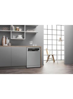 Ariston Dishwasher 10 Program 15 Place Setting Inverter 390 L LFP5P31WLTOX60HZ Stainless Steel  - Image 3