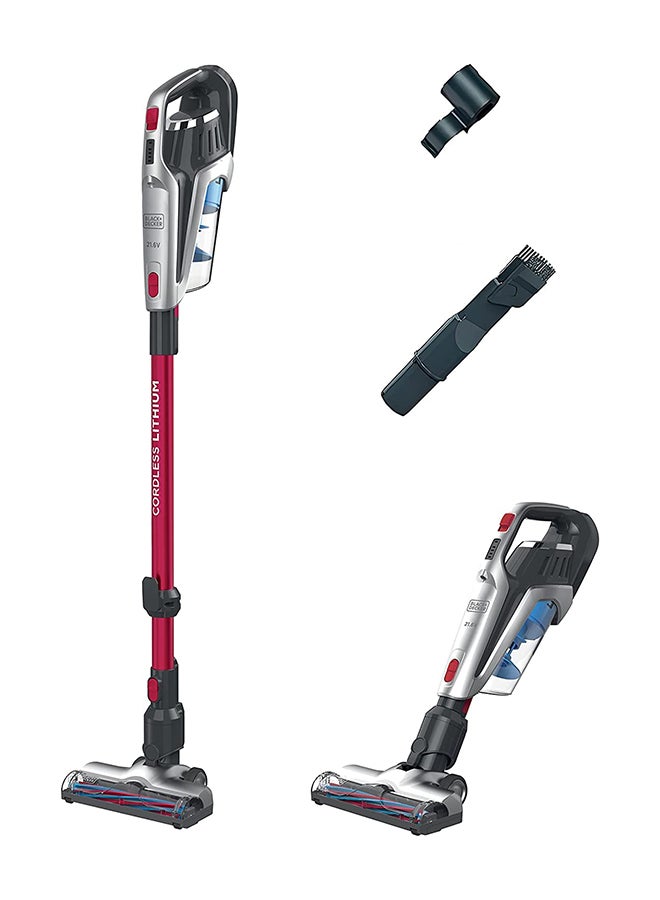 BLACK+DECKER - 3-In-1 Cordless Upright Stick Vacuum Cleaner 0.5 L 43.2 W BHFE620J-GB Red/Grey/Silver - Image 1