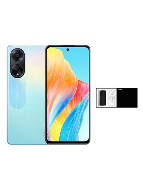 A98 Dual SIM Dreamy Blue 8GB RAM 256GB 5G With Gift Speaker Box - Middle East Version