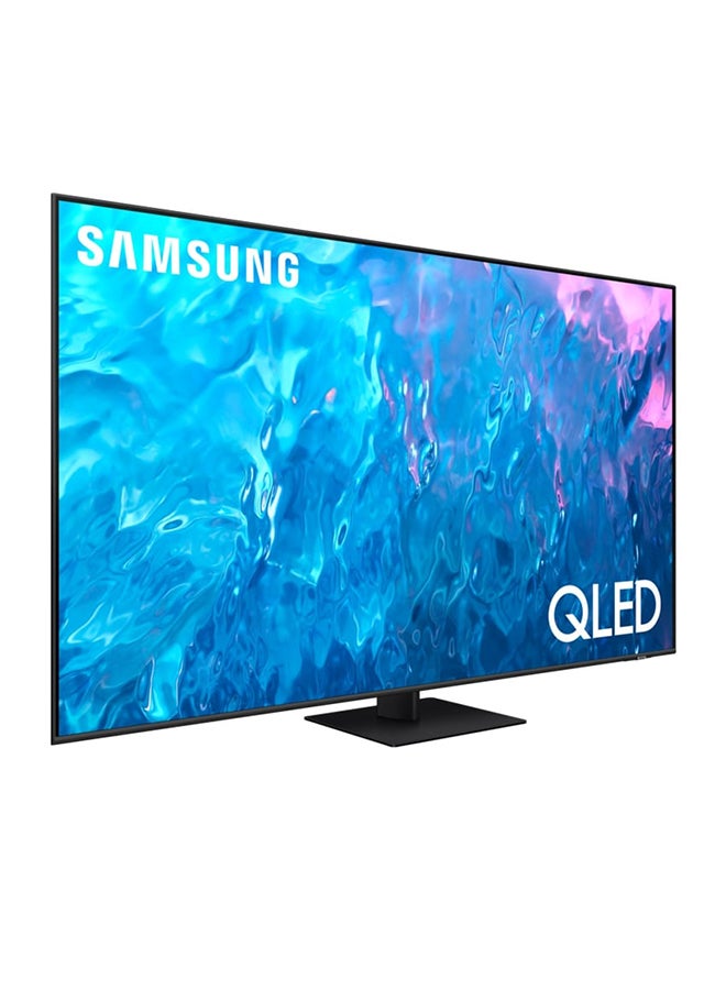 55-Inch 4K HDR 10 Smart Or Android TV QA55Q70CAUXSA Black