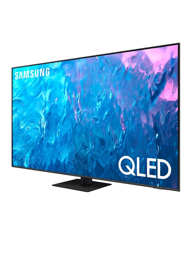 55-Inch 4K HDR 10 Smart Or Android TV QA55Q70CAUXSA Black