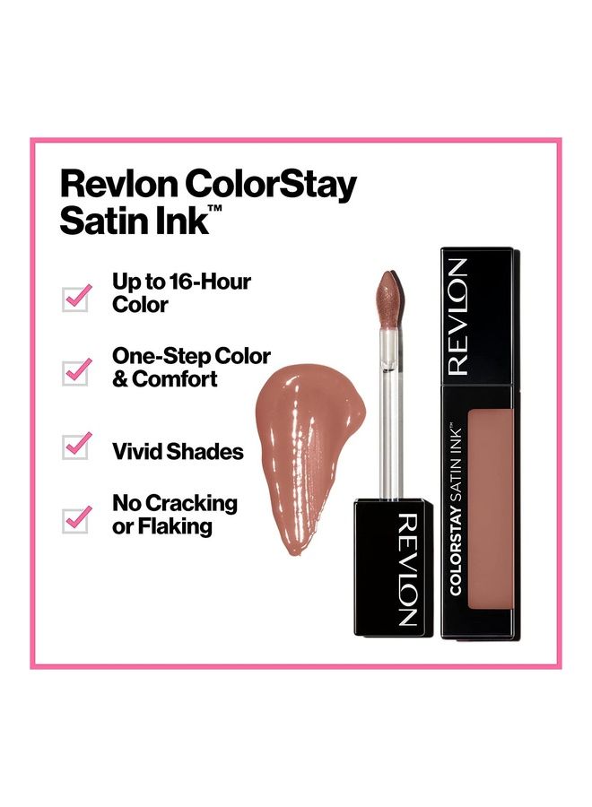 Revlon - Colorstay Satin Ink Liquid Lipstick Your Go To - Image 1
