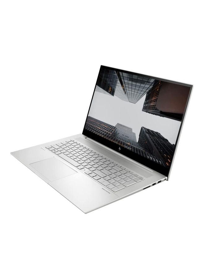HP - HP Envy 17t-ch100 Laptop With 17.3-Inch Full HD Touch Display, Core i7-1195G7 Processor/16GB RAM/512GB SSD/Intel Iris Xe Graphics/Windows 11 Home English/Arabic Silver - Image 1